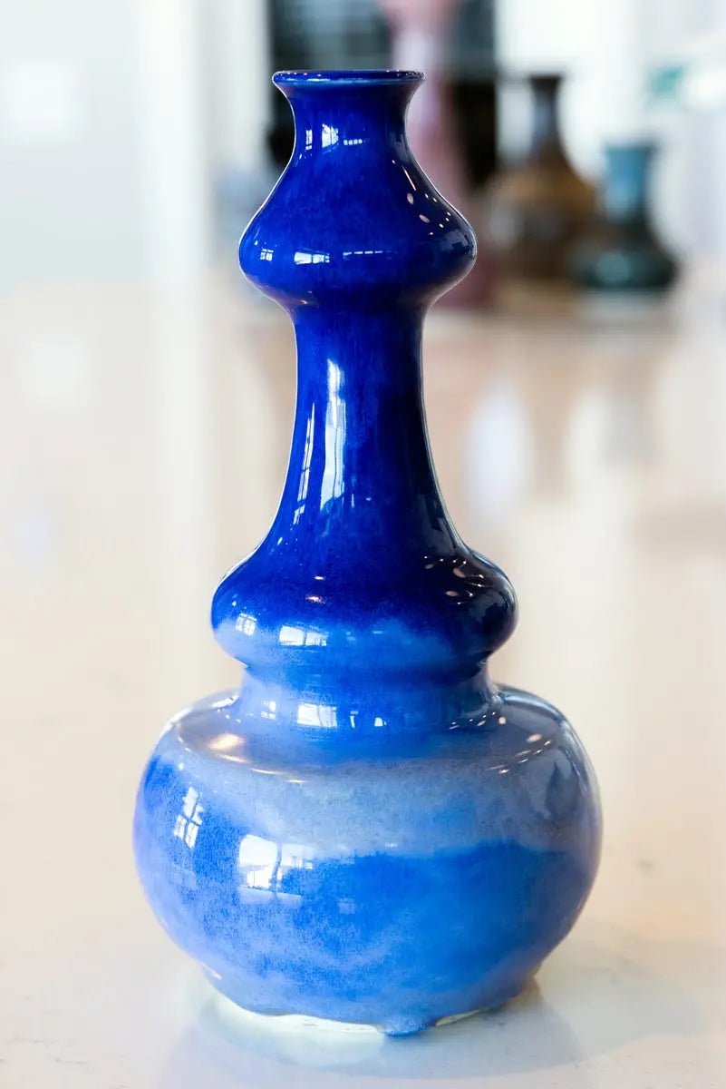 Large/XL Elegant Decorative Cobalt Porcelain Vase