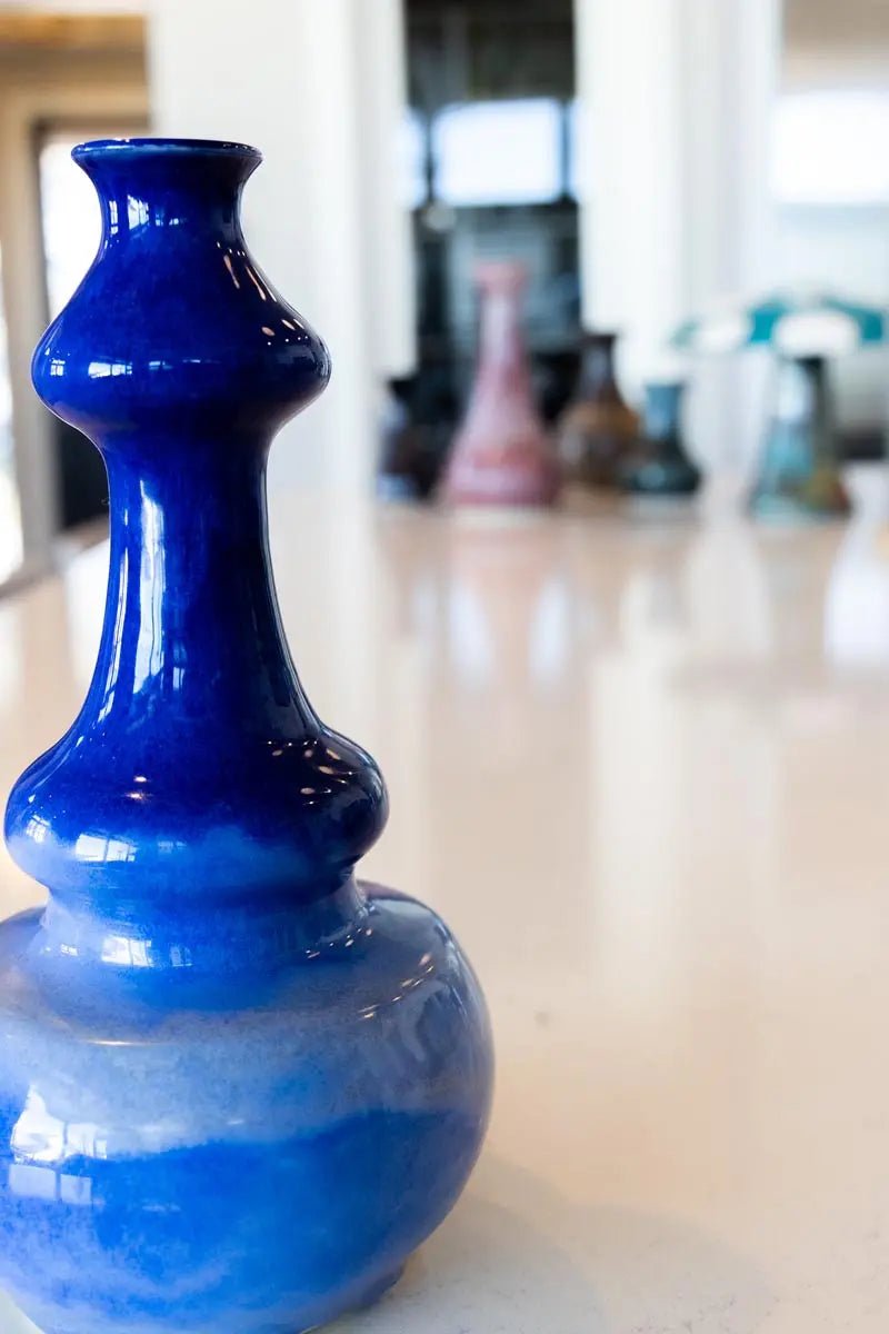 Large/XL Elegant Decorative Cobalt Porcelain Vase